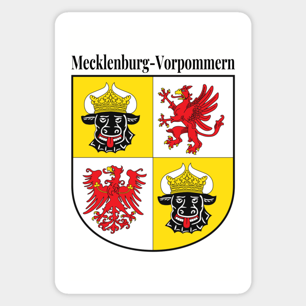 Mecklenburg-Vorpommern Sticker by Stupid Coffee Designs